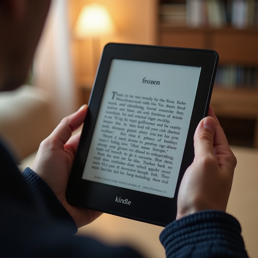 bloqueo del Kindle