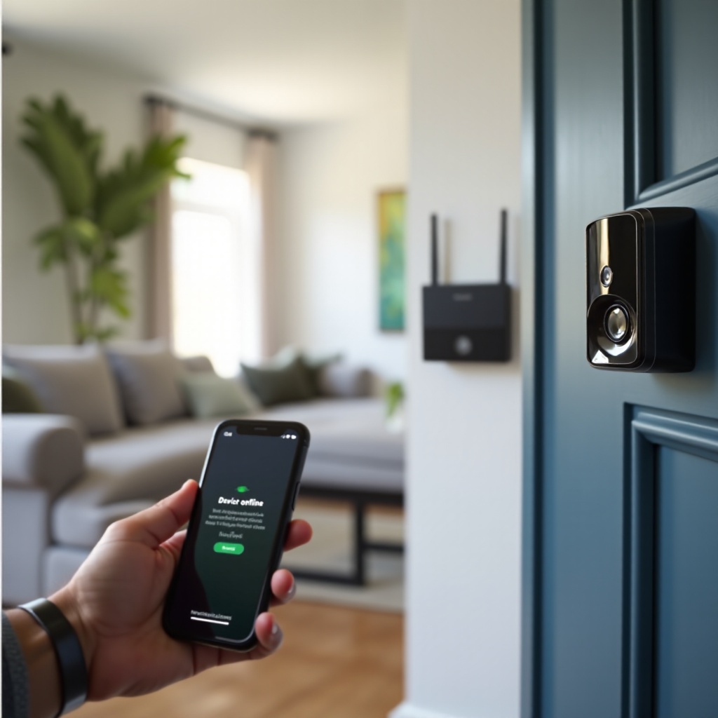 cámara Ring sin conexión pero el Wi-Fi funciona