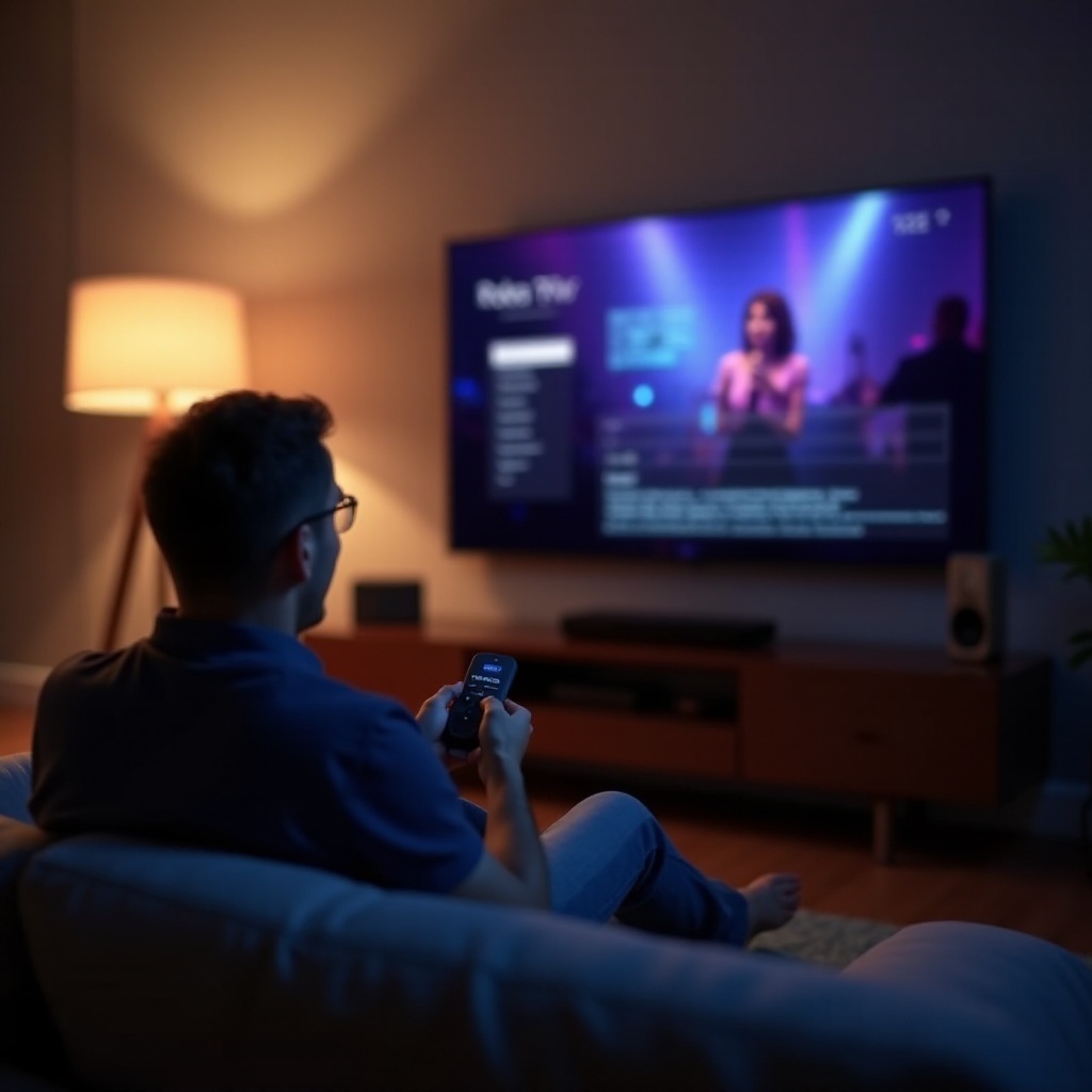 настройка звука музыки на Roku TV