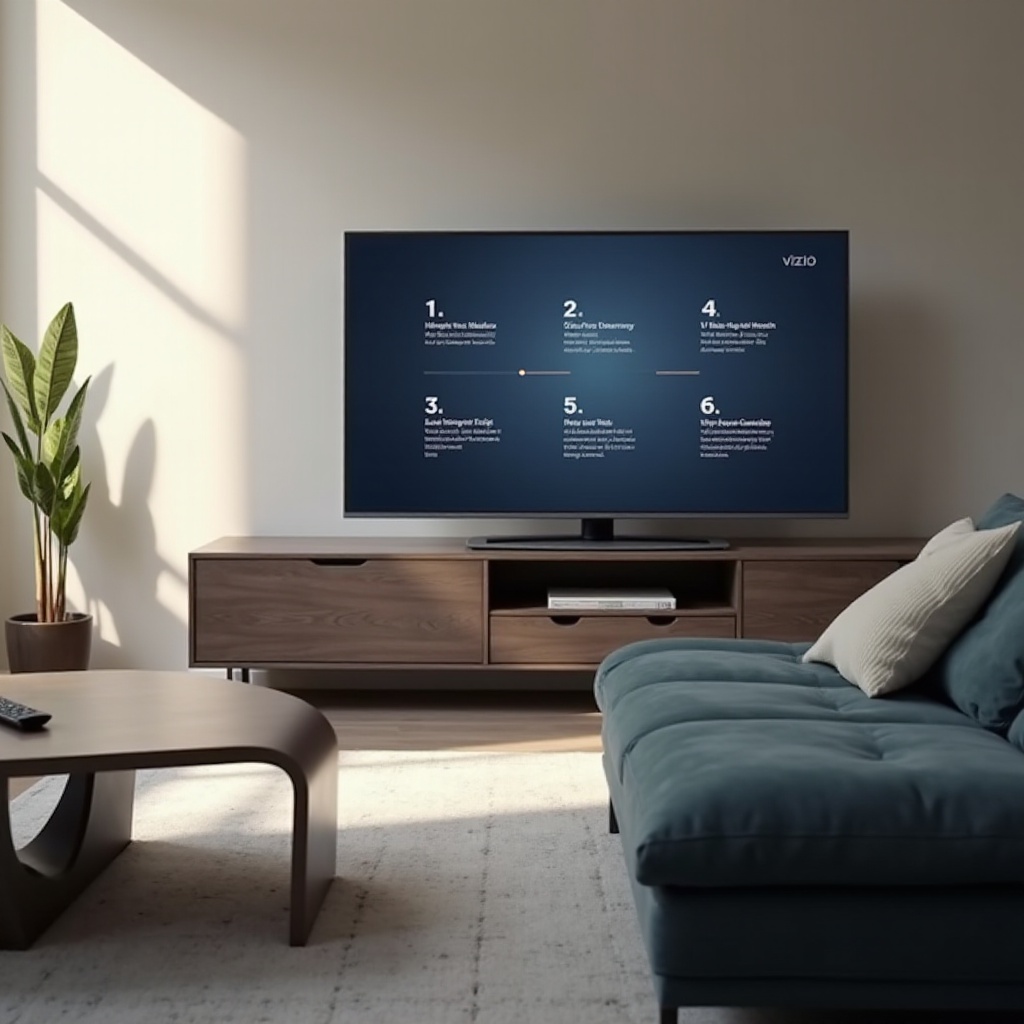 cómo hacer un reinicio completo en un televisor Vizio