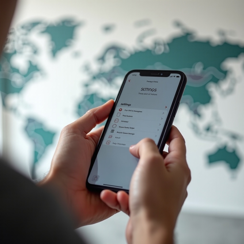 iPhone-Region ändern