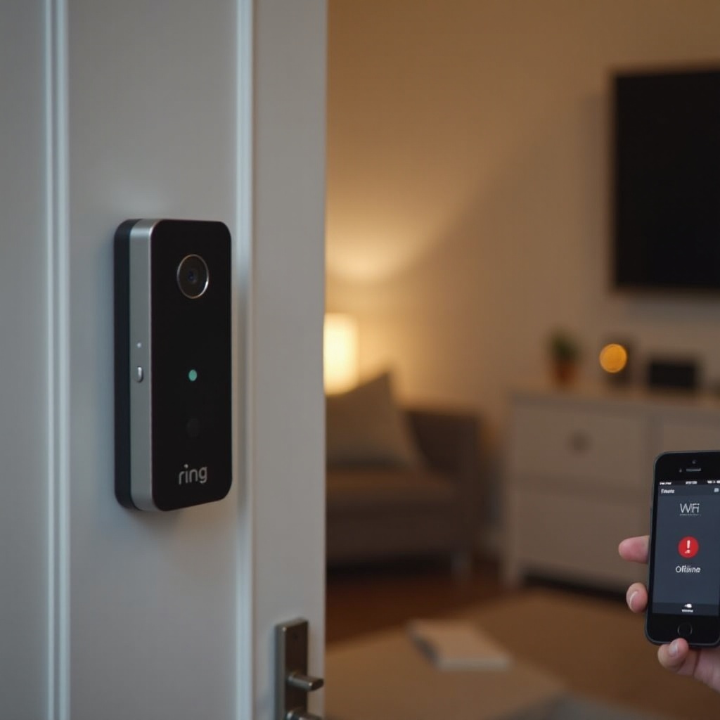 telecamera Ring offline ma il Wi-Fi funziona