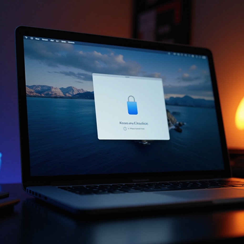 как изменить экран блокировки на mac