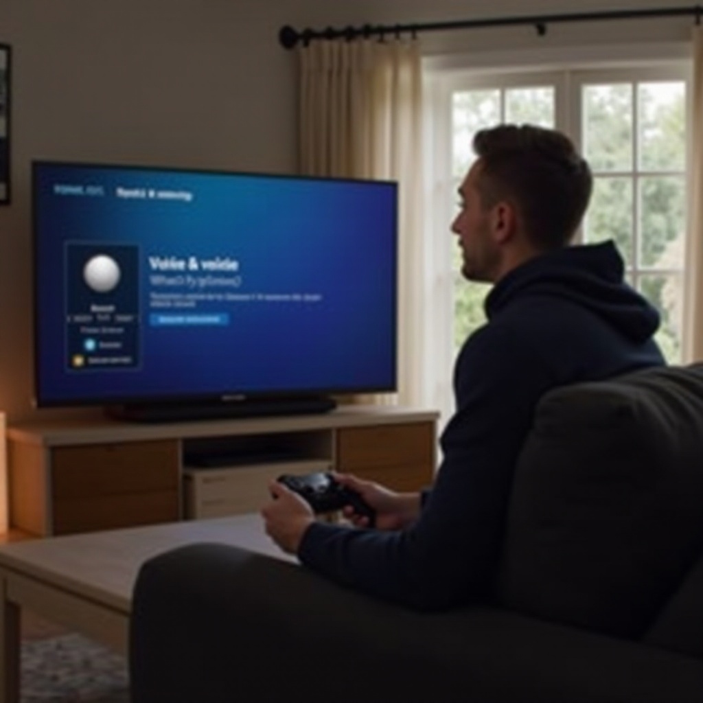 chat de voz de PS5 a través del televisor