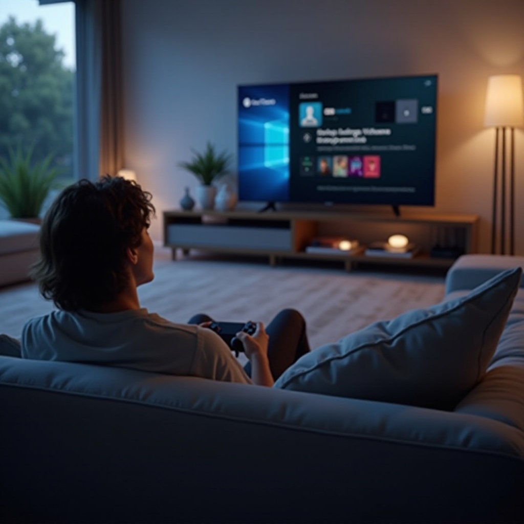 голосовой чат PS5 через телевизор