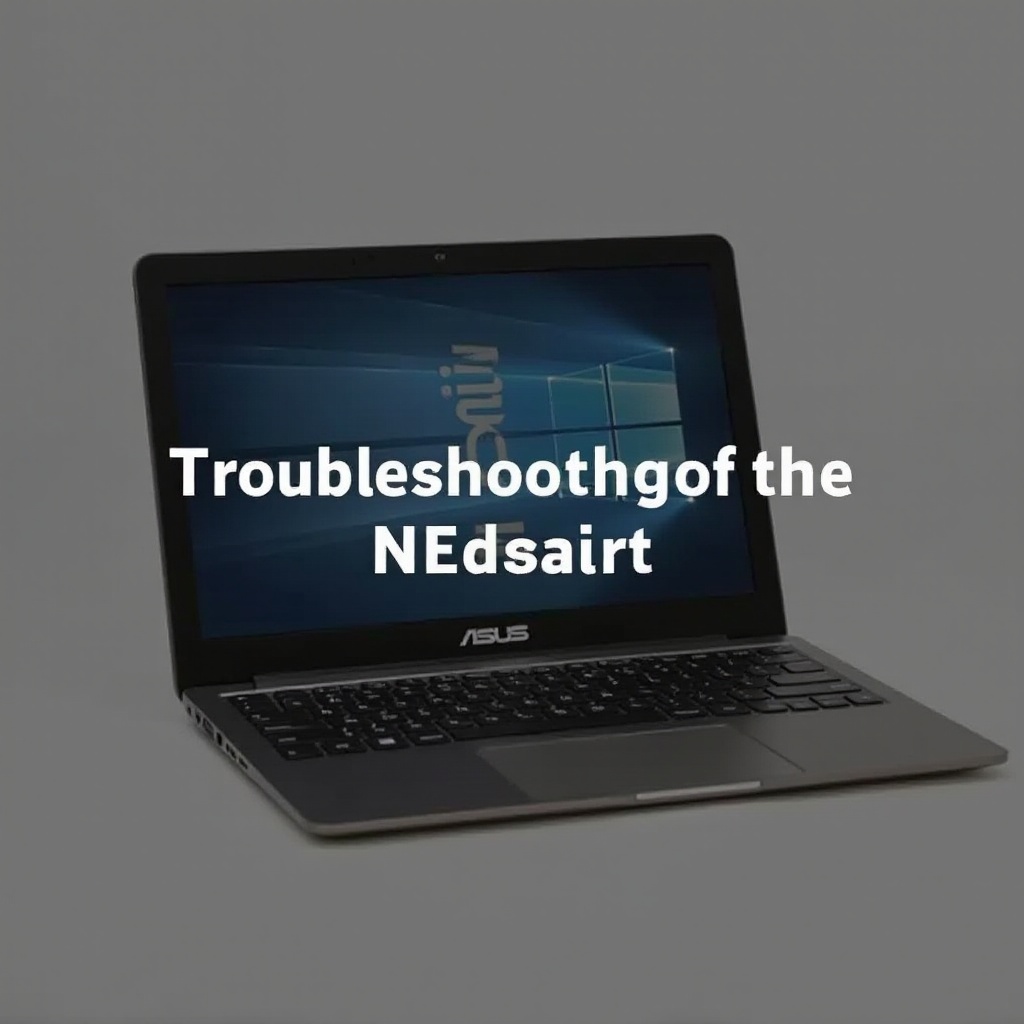 redémarrage de l'ordinateur portable Asus