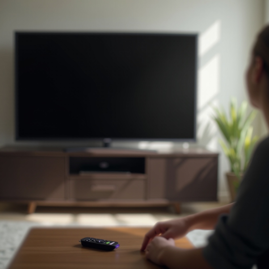 TV Onn Roku senza immagine ma con l'audio