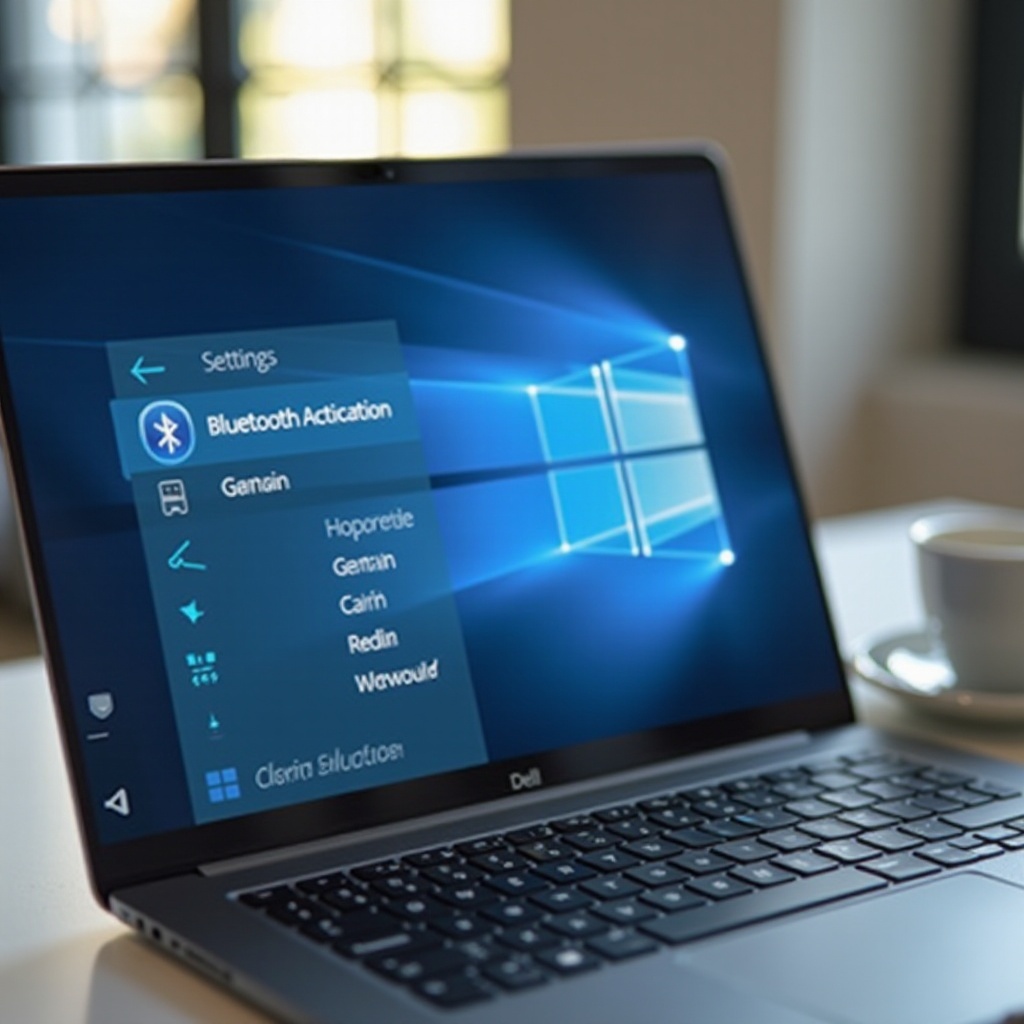 how to turn on bluetooth on a dell laptop