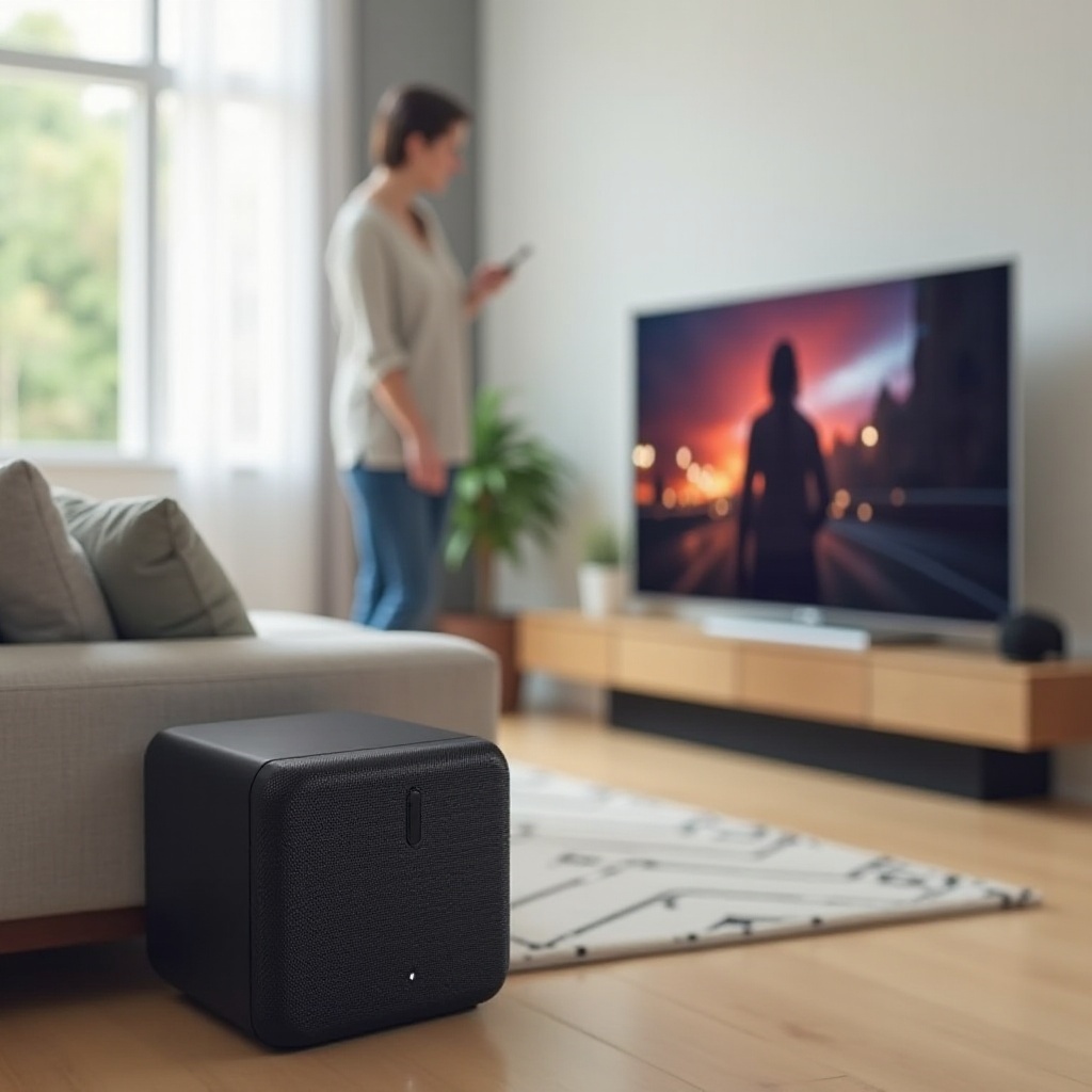 el subwoofer de la barra de sonido LG no funciona