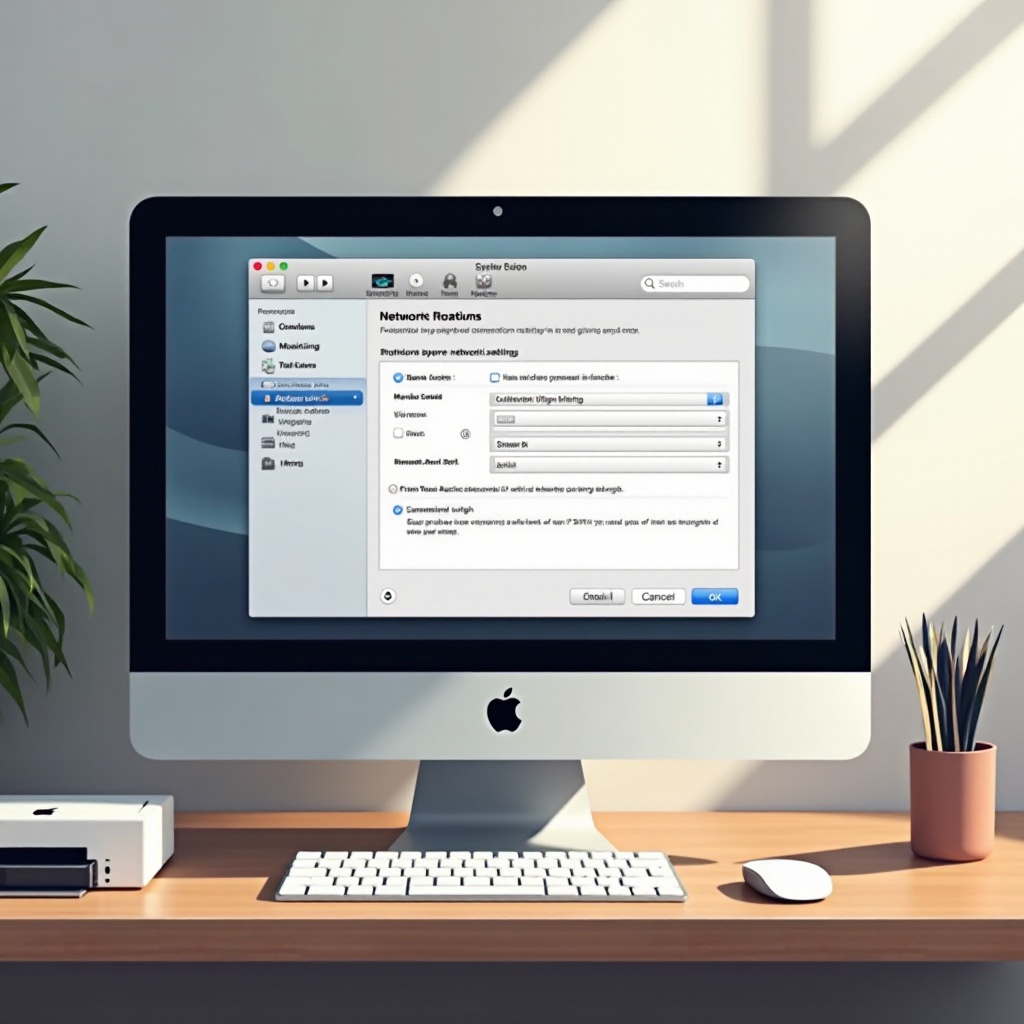 найти IP-адрес принтера mac os x