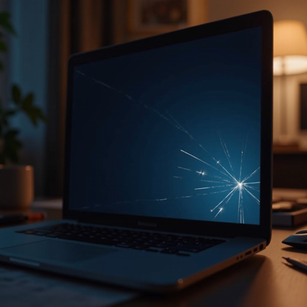 wie man einen gesprungenen Laptopbildschirm repariert, ohne ihn zu ersetzen