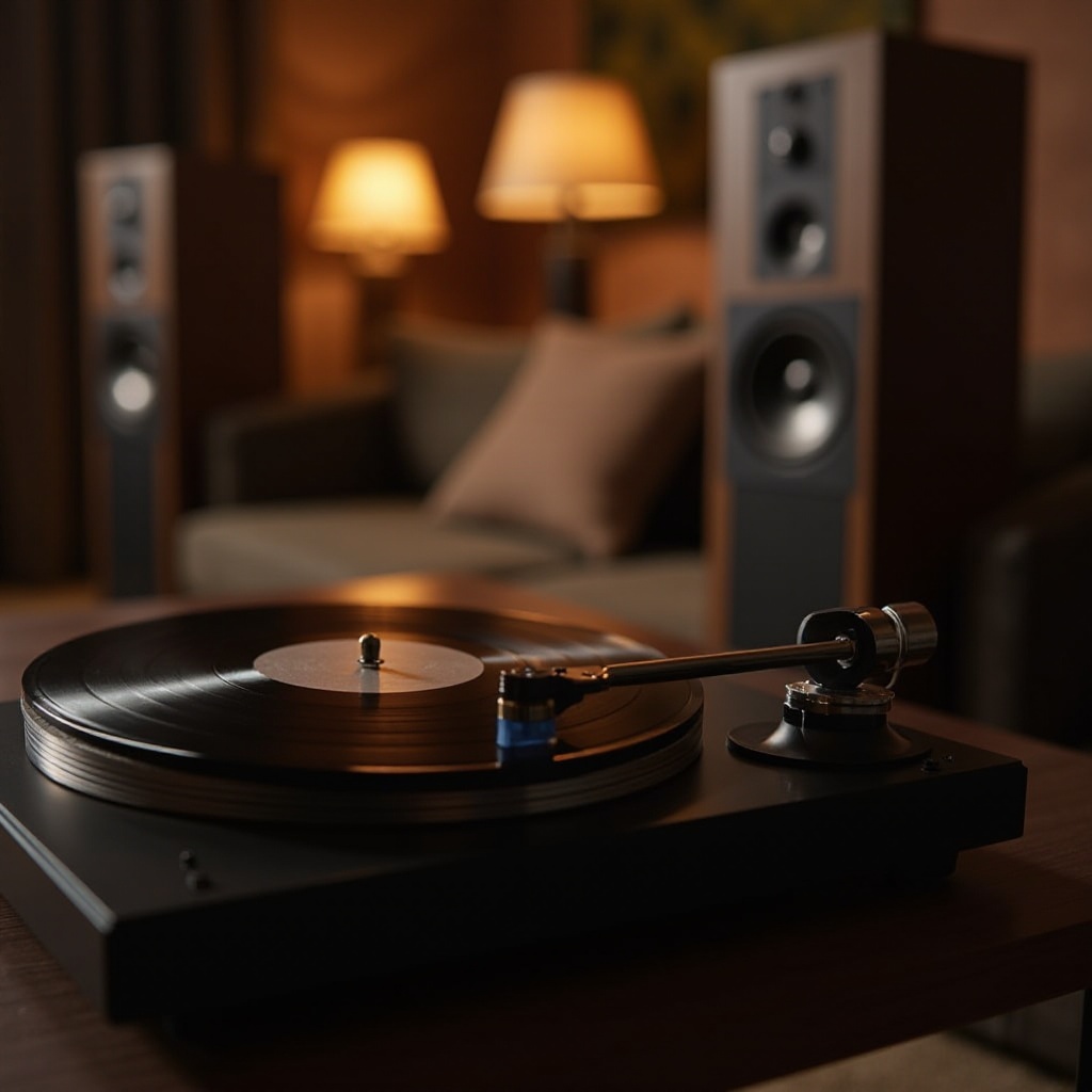 Lautsprecher mit Phono-Vorverstärker