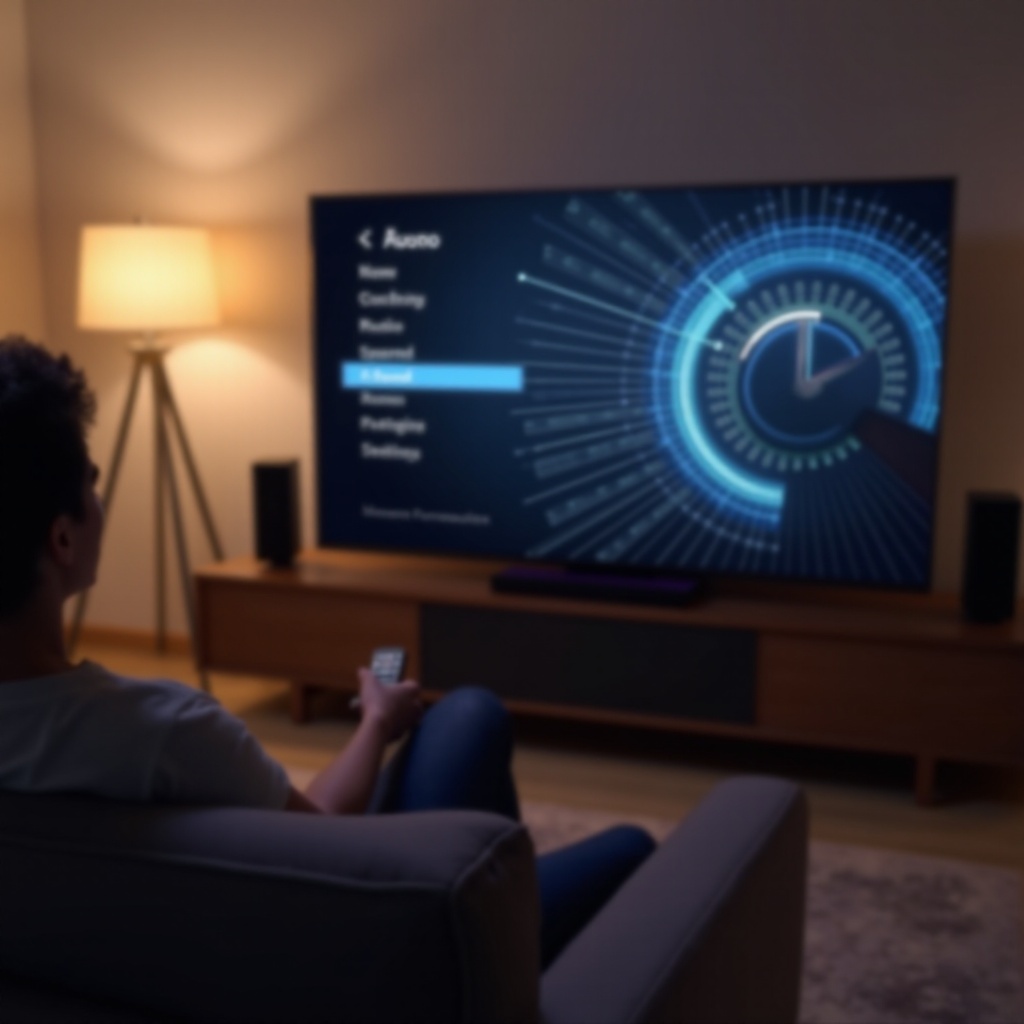 إعداد صوت الموسيقى في تلفزيون روكو