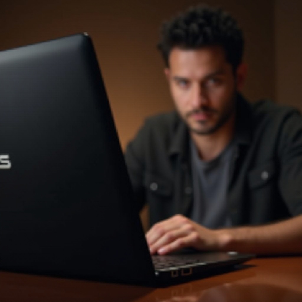 riavvio del portatile Asus