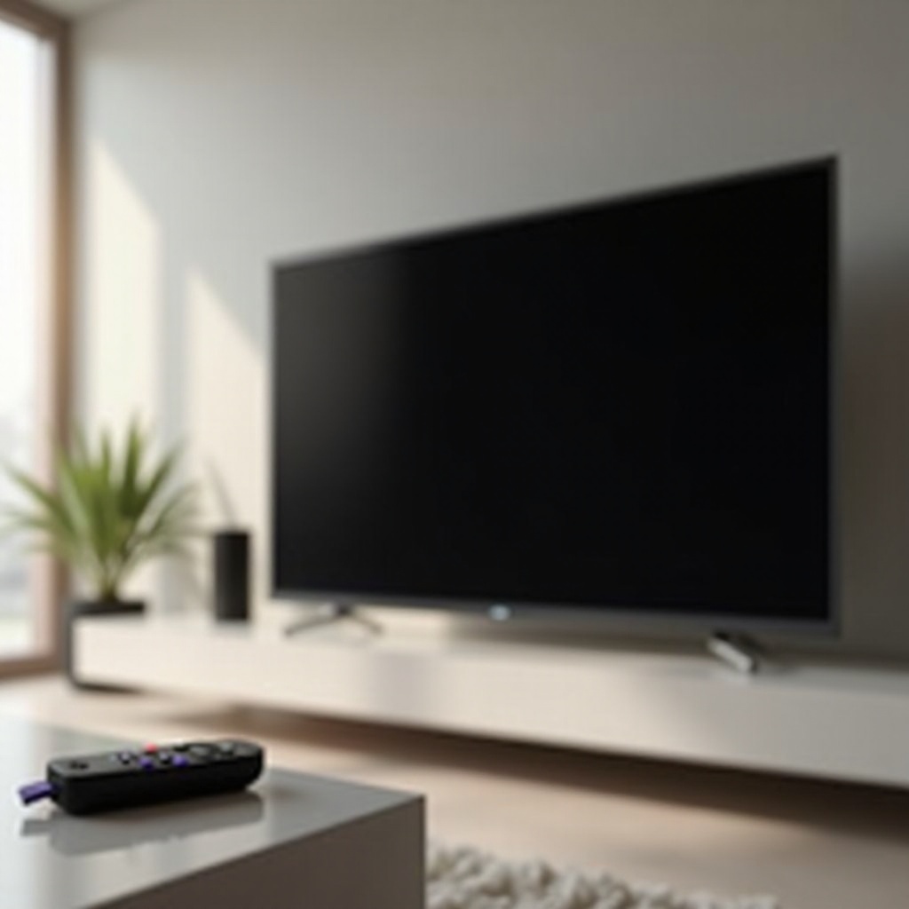 Onn Roku TV kein Bild, aber Ton