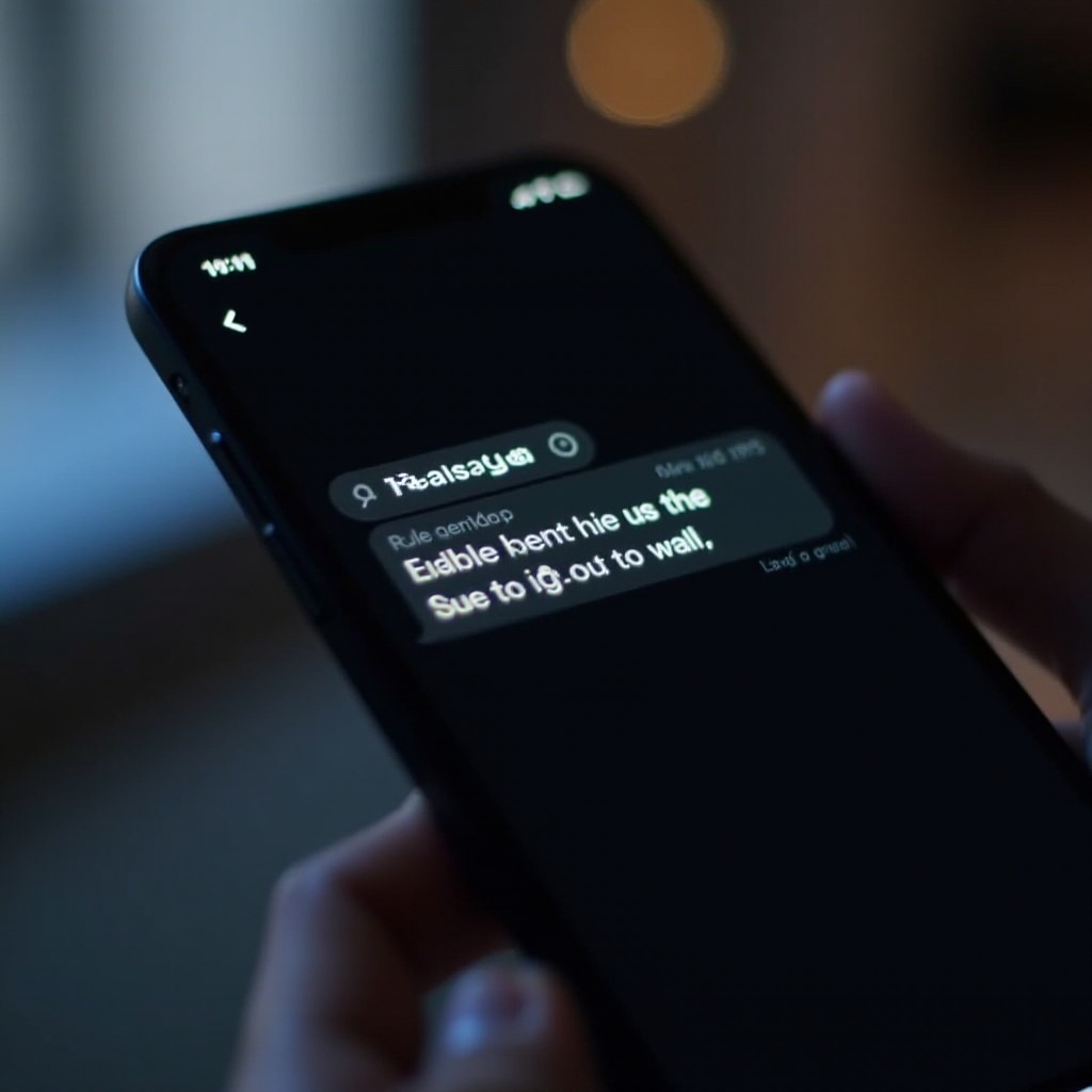 come rendere scuri i messaggi su iphone