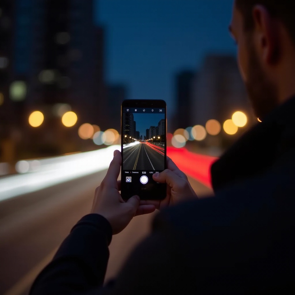 wie man Langzeitbelichtung auf Android verwendet