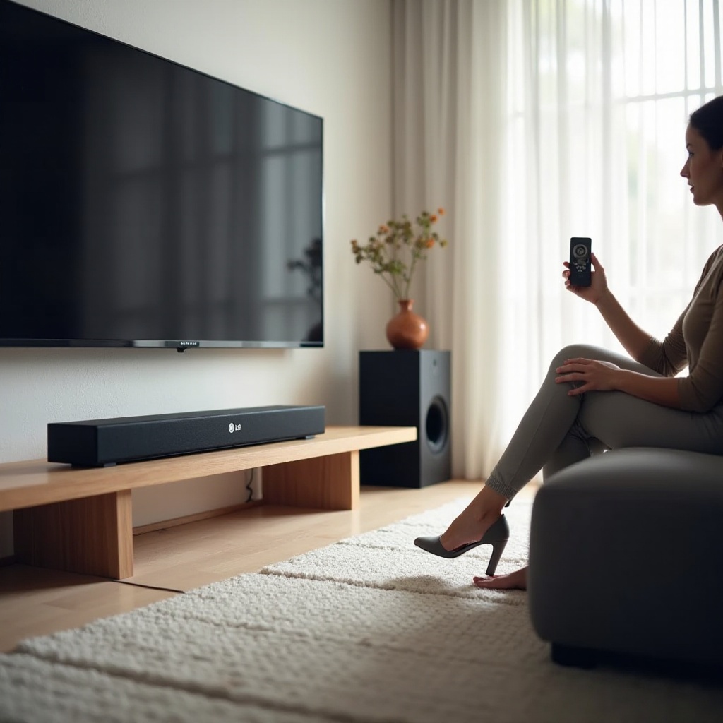 LG Soundbar-Subwoofer bricht ab