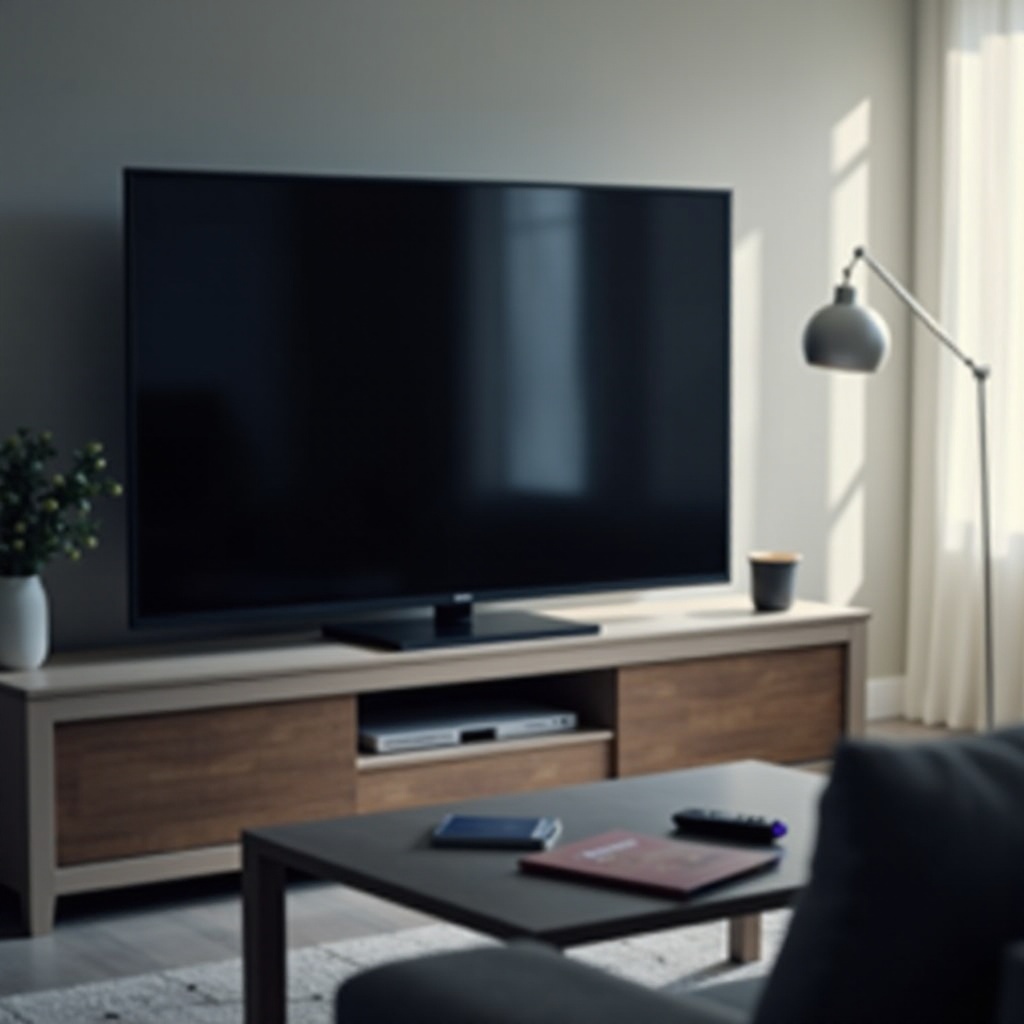 onn roku tv no picture but sound