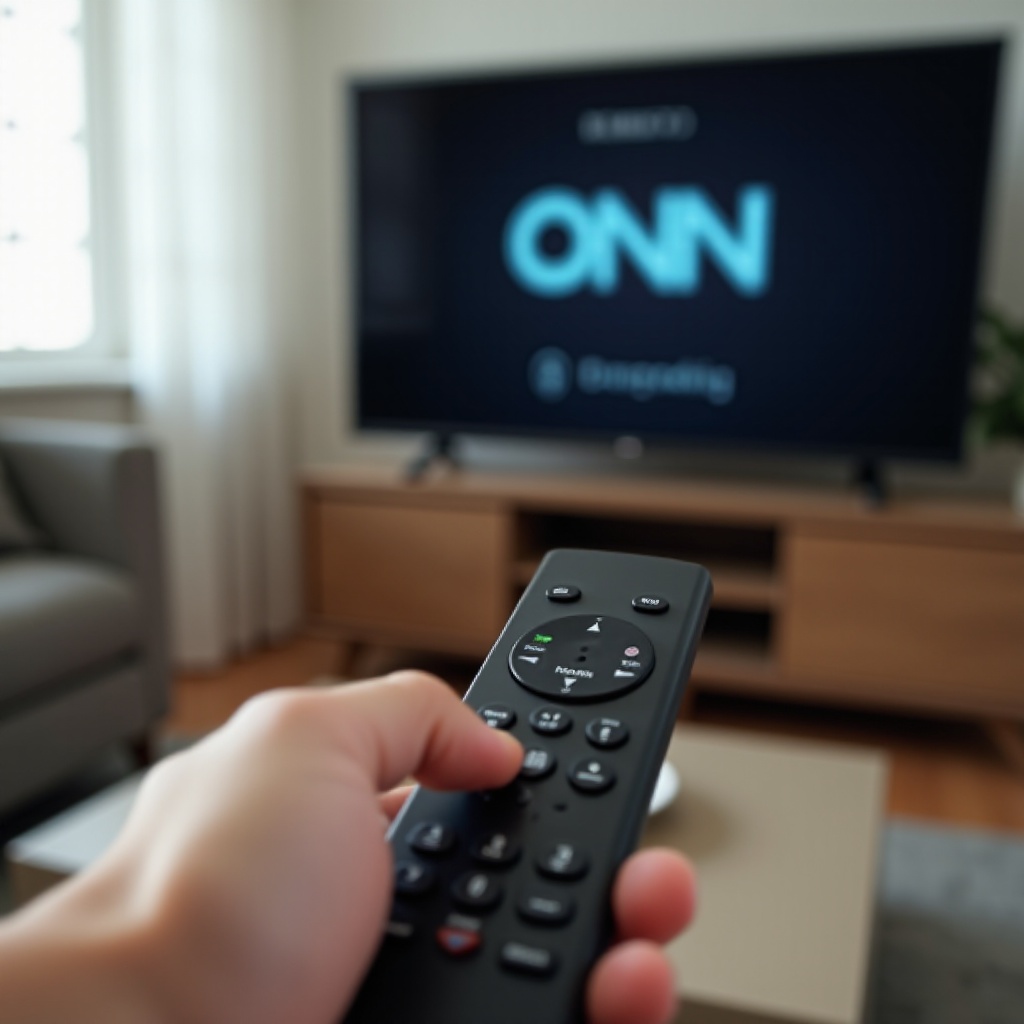 пульт дистанционного управления onn tv не работает