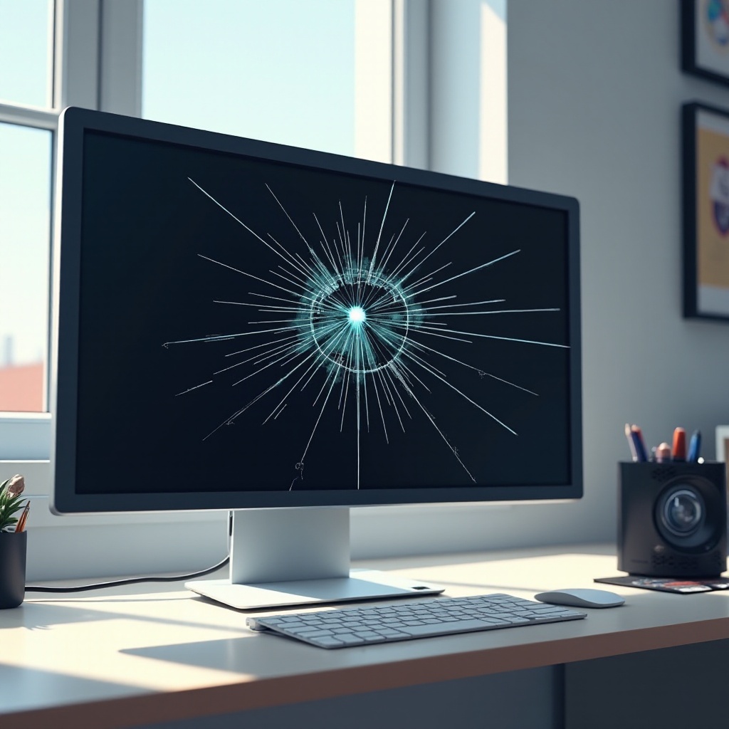 moniteur Acer cassé